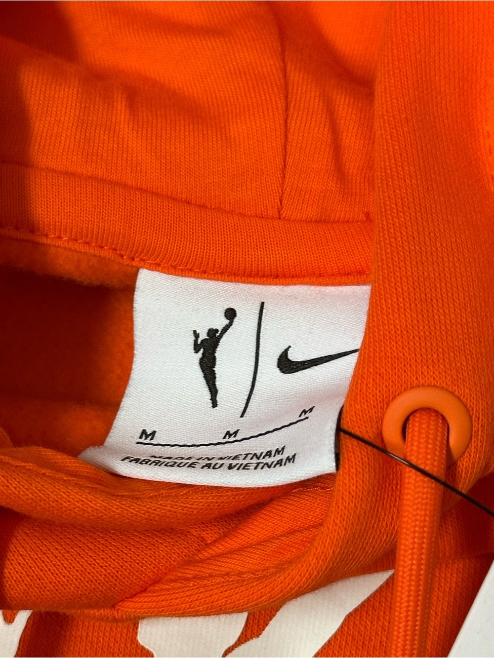 Nike | Women’s Size M | Orange WNBA Logo Cropped Hoodie - NWT! - Picture 4 of 7